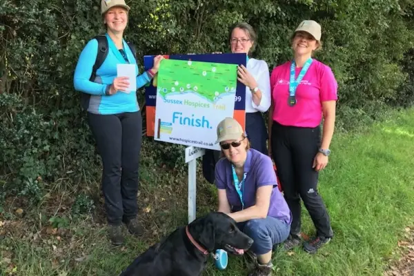 WTHT Walk 18 Helen Searle’s team